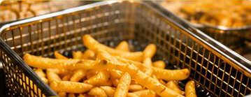 Fast food — пържени картофи