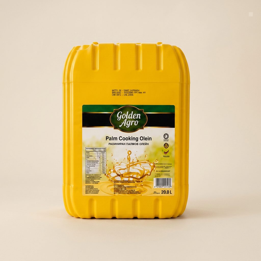 Golden Agro RBD Palm Olein CP10, туба 20 литра